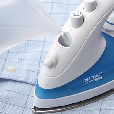 Russell Hobbs Праска Russell Hobbs дорожній, 760Вт, 80мл, нерж. сталь, блакитна 22470-56 фото