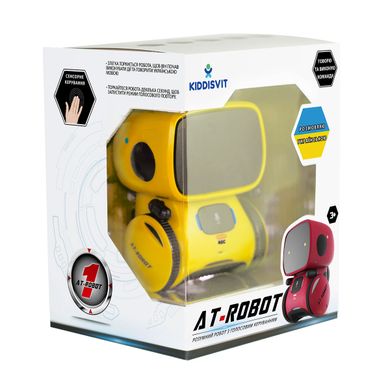 Интерактивный робот с голосовым управлением – AT-ROBOT (жёлтый, озвуч.укр.) AT001-03-UKR фото