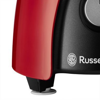 Russell Hobbs Кухонна машина Desire Red, 600Вт, чаша-пластик, корпус-пластик, насадок-4, червоний 27110-56 фото