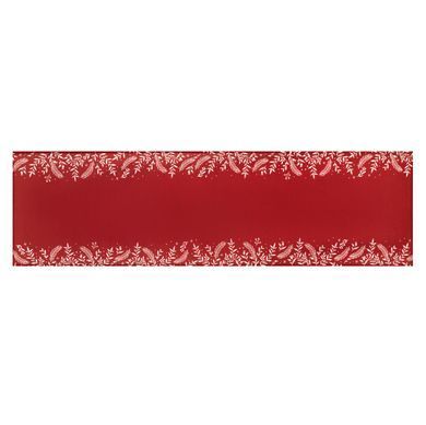 ARDESTO Ранер Happy Holidays, 40х140см, 90% поліестер, 10% бавовна, червоний