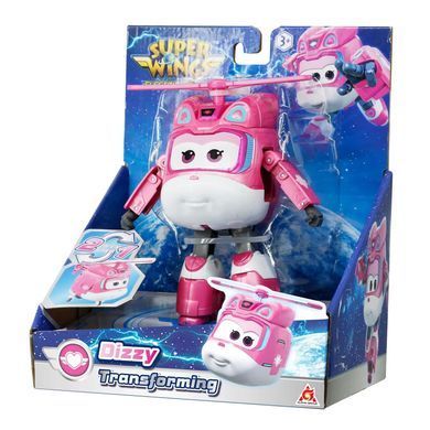 Super Wings Ігрова фігурка-трансформер Super Wings Transforming Діззі (Dizzy), 12.5см EU780240 фото