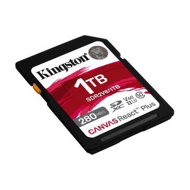 Kingston Карта памяти SD 1TB C10 UHS-II U3 R280/W150MB/s SDR2V6/1TB фото