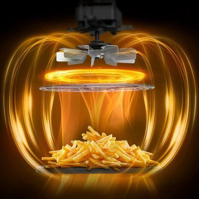 Tefal Мультипіч Easy Fry Max, 1500Вт, чаша-5л, сенсорне керув., 10 програм, пластик, світло-зелений EY24ELE0 фото