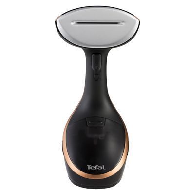 Tefal Отпариватель компактный Access Steam Care, 1600Вт, 200мл, постоянный пар - 30гр, керам. подошва, черно-медный DT9100E0 фото