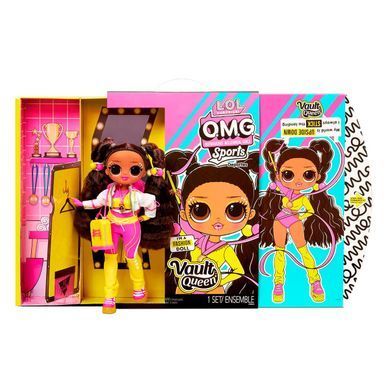 Игровой набор с куклой L.O.L. SURPRISE! серии "O.M.G. Sports Doll" &ndash; ГИМНАСТКА (с аксессуарами) 577515 фото