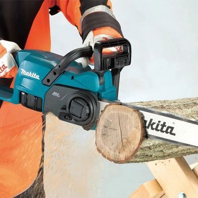 Makita Пила цепная DUC357Z аккумуляторная LXT, 18В + 18В, 350мм DUC357Z фото