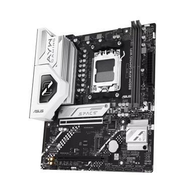 ASUS Материнcкая плата B850M AYW GAMING WIFI sAM5 B850 2xDDR5 M.2 HDMI Wi-Fi BT mATX 90MB1LW0-M0EAY0 фото