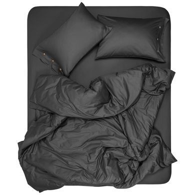ARDESTO Простирадло Mix&Match Premium, 180х240см, 100% бавовна, сатин, сірий