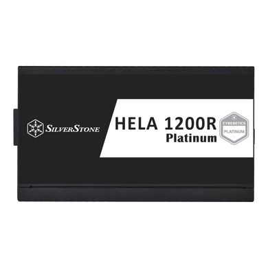 Блок живлення SilverStone Hela Cybenetics HA1200R-PM (1200W), >90%, 80+ Platinum, 135mm, 1xMB 24pin(20+4), 2xCPU 8pin(4+4), 3xMolex, 12xSATA, 6xPCIe 8pin(6+2), SST-HA1200R-PM фото