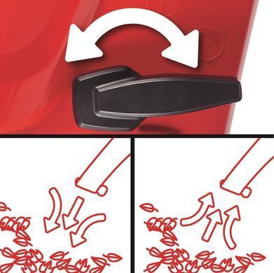 Einhell Пылесос садовый GC-EL 3024 E, 3000 Вт, 240 км/ч, 40 л, 10,8 м.куб/мин 3433370 фото