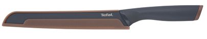Кухонный нож для хлеба Tefal Fresh Kitchen, длина лезвия 20 см, нерж.сталь, чехол K1221805 фото