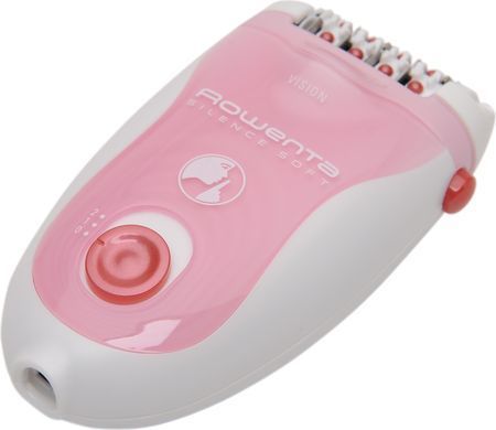 Rowenta Эпилятор Silence Soft пинцетный, от сети, пинцет.-24, сух., с подсветкой, насадок-4, розовый EP5640D1 фото