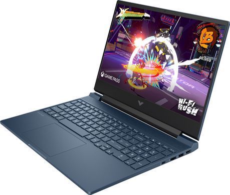 HP Ноутбук HP Victus 15-fb3046ua 15.6" FHD IPS AG, AMD AI 7 350, 24GB, F1024GB, NVD5060-8, DOS, синій BV8X8EA фото
