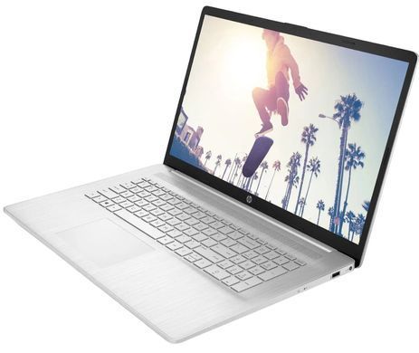 HP Ноутбук 17-cp3001ua 17.3" FHD IPS AG, AMD R7-7730U, 16GB, F1024GB, UMA, DOS, серебристый 826W8EA фото