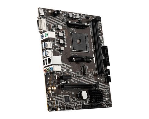 MSI Материнcкая плата A520M-A PRO sAM4 A520 2xDDR4 M.2 HDMI DVI mATX 911-7C96-044 фото