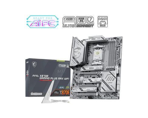 MSI Материнcкая плата MAG X870E GAMING PLUS MAX WIFI sAM5 X870E 4xDDR5 M.2 HDMI Wi-Fi BT ATX 911-7E70-016 фото