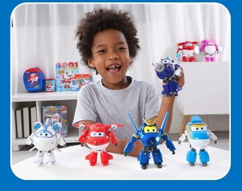 Super Wings Игровая фигурка-трансформер Transforming Джером (Jerome) EU770230 фото