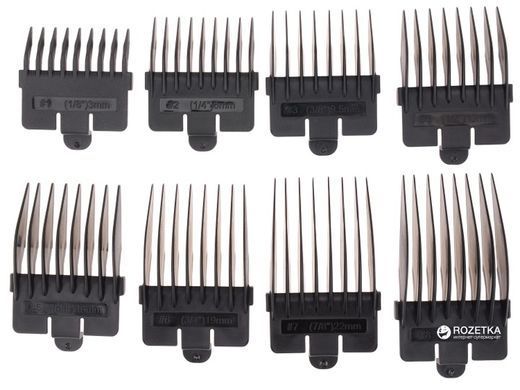 BaByliss Машинка для стриження, від мережі, насадок-8, сталь, синій E695E фото