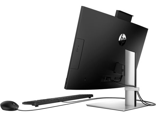 HP Комп'ютер персональний моноблок ProOne 440-G9 23.8" FHD IPS AG, Intel i5-12500T, 8GB, F512GB, UMA, WiFi, кл+м, 3р, DOS, чорний 6D3W7EA фото