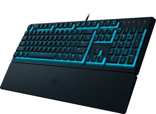 Razer Клавиатура мембранная Ornata V3 X 104key, USB-A, EN/UK, RGB, чёрный RZ03-04471900-R371 фото
