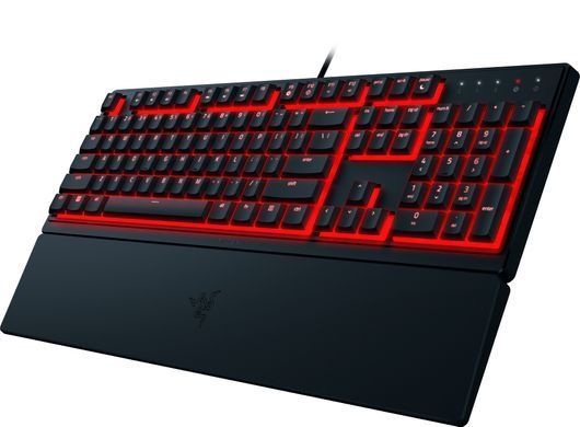 Razer Клавиатура мембранная Ornata V3 X 104key, USB-A, EN/UK, RGB, чёрный RZ03-04471900-R371 фото