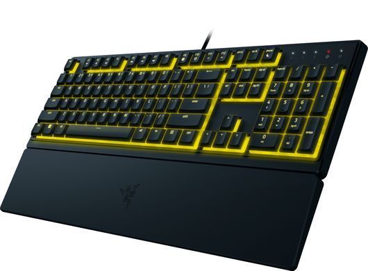 Razer Клавиатура мембранная Ornata V3 X 104key, USB-A, EN/UK, RGB, чёрный RZ03-04471900-R371 фото