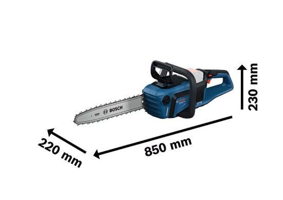 Bosch Пила ланцюгова акумуляторна GKE 18V-40 18В шина 40см 3.7кг без АКБ та ЗП 0.600.8D3.000 фото