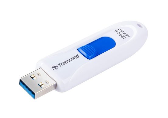 Накопичувач Transcend 128GB USB 3.1 Type-A JetFlash 790 White TS128GJF790W фото