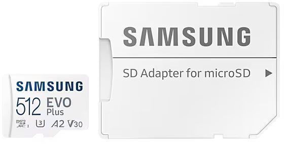 Samsung Карта памяти microSDXC 256GB C10 UHS-I R130MB/s Evo Plus + SD MB-MC512SA/EU фото