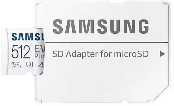 Samsung Карта памяти microSDXC 256GB C10 UHS-I R130MB/s Evo Plus + SD MB-MC512SA/EU фото