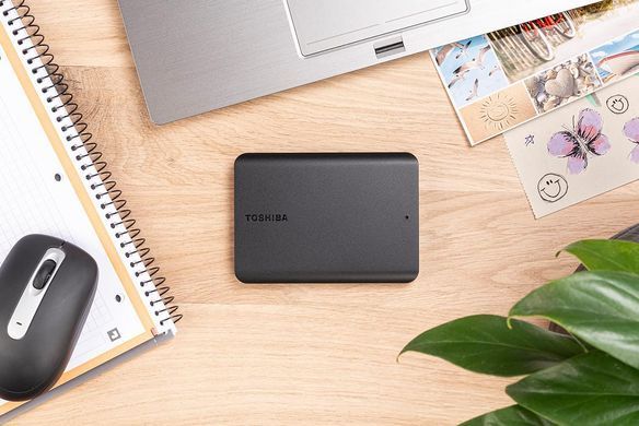 Toshiba Портативний жорсткий диск 4TB USB 3.2 Gen 1 Canvio Basics 2022 Black HDTB540EK3CA фото