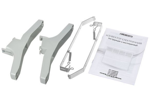 ARDESTO CH-2000[Конвектор, 20м2, 2000Вт, мех. упр-ння, відкритий нагрів. елемент, білий] CH-2000MOW фото
