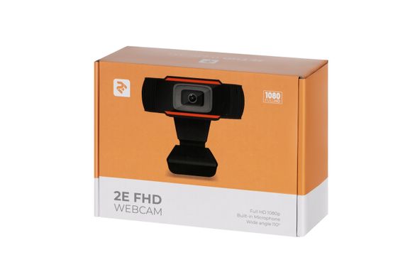Веб-камера 2E FHD USB Black 2E-WCFHD фото