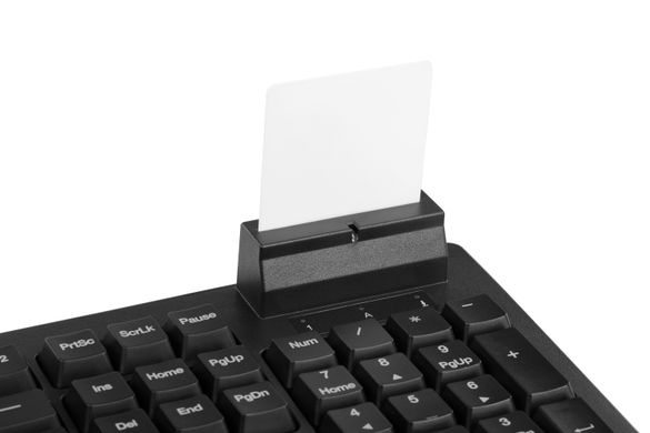Клавіатура 2E KC1030 Smart Card USB Black 2E-KC1030UB фото