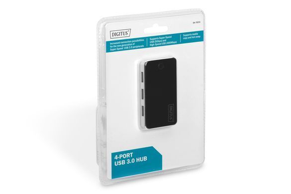 Digitus Концентратор USB 3.0 Hub, 4 Port DA-70231 фото