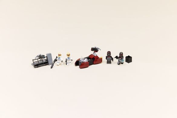 LEGO Конструктор LEGO Star Wars Бойовий комплект &laquo;Облога Мандалора&raquo; 75449 фото
