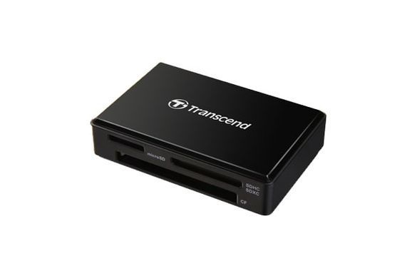 Transcend Кардрiдер USB 3.1 Type-A > microSD/SD/CF Чорний TS-RDF8K2 фото