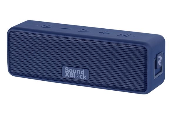 Акустична система 2E SoundXBlock TWS, MP3, Wireless, Waterproof Blue 2E-BSSXBWBL фото
