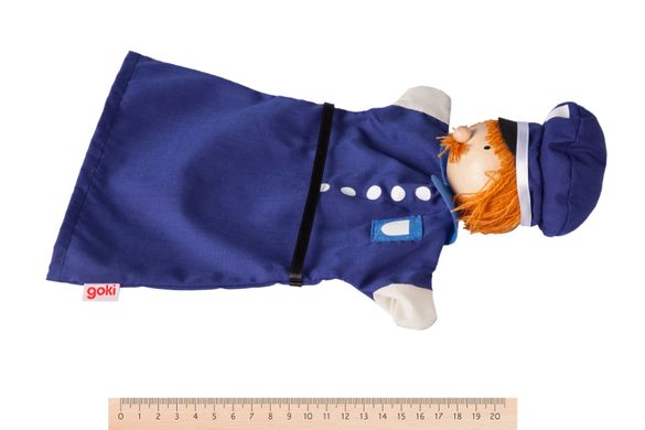 Кукла-перчатка goki Полицейский 51646G фото