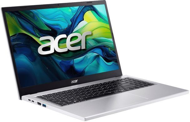 Acer Ноутбук Aspire Go AG15-41P 15.6" FHD IPS, AMD R5-7535HS, 16GB, F1TB, UMA, Lin, сріблястий NX.J7FEU.005 фото
