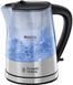 Электрочайник Russell Hobbs Purity, 1л, стекло , с фильтром Brita, серебристо-черный 1 - магазин Coolbaba Toys