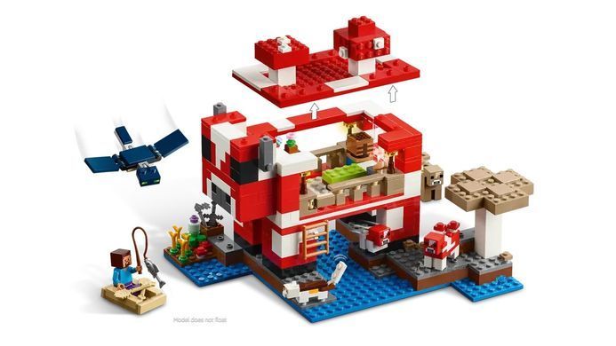 LEGO Конструктор Minecraft Грибной дом 21270 фото