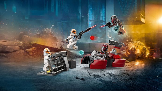 LEGO Конструктор LEGO Star Wars Бойовий комплект &laquo;Облога Мандалора&raquo; 75449 фото