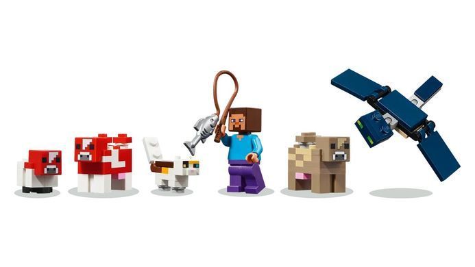 LEGO Конструктор Minecraft Грибной дом 21270 фото
