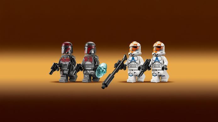 LEGO Конструктор LEGO Star Wars Бойовий комплект &laquo;Облога Мандалора&raquo; 75449 фото