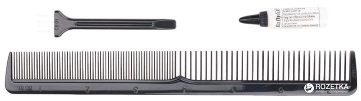 BaByliss Машинка для стриження, від мережі, насадок-8, сталь, синій E695E фото