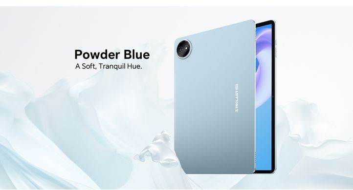 TECLAST Планшет M50 Plus 10.1" 6ГБ, 128ГБ, LTE, 7000мА&bull;год, Android, блакитний 6940709686942 фото