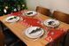 ARDESTO Ранер Happy Holidays, 40х140см, 90% поліестер, 10% бавовна, червоний