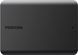 Toshiba Портативний жорсткий диск 4TB USB 3.2 Gen 1 Canvio Basics 2022 Black 1 - магазин Coolbaba Toys