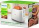 Philips Тостер Daily Collection, 830Вт, пластик, білий